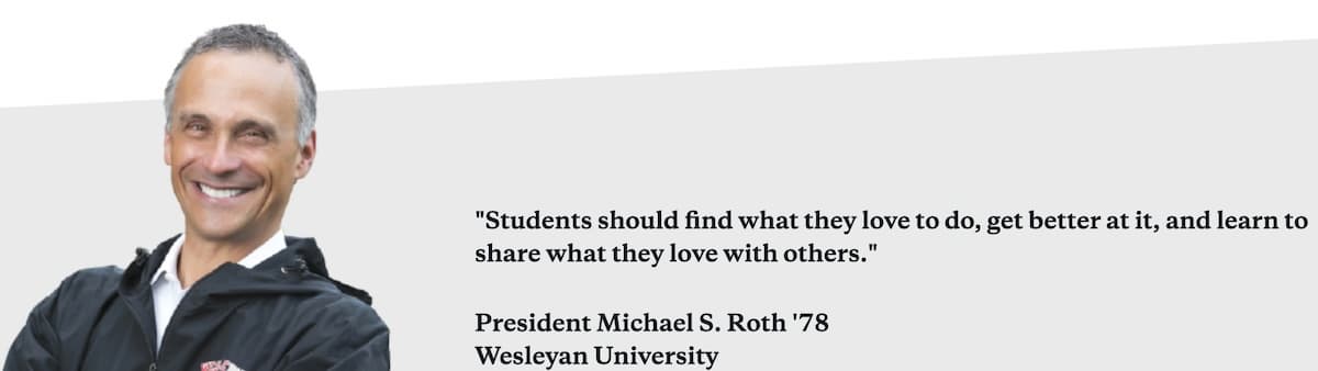 President Michael S. Roth '78 Wesleyan University